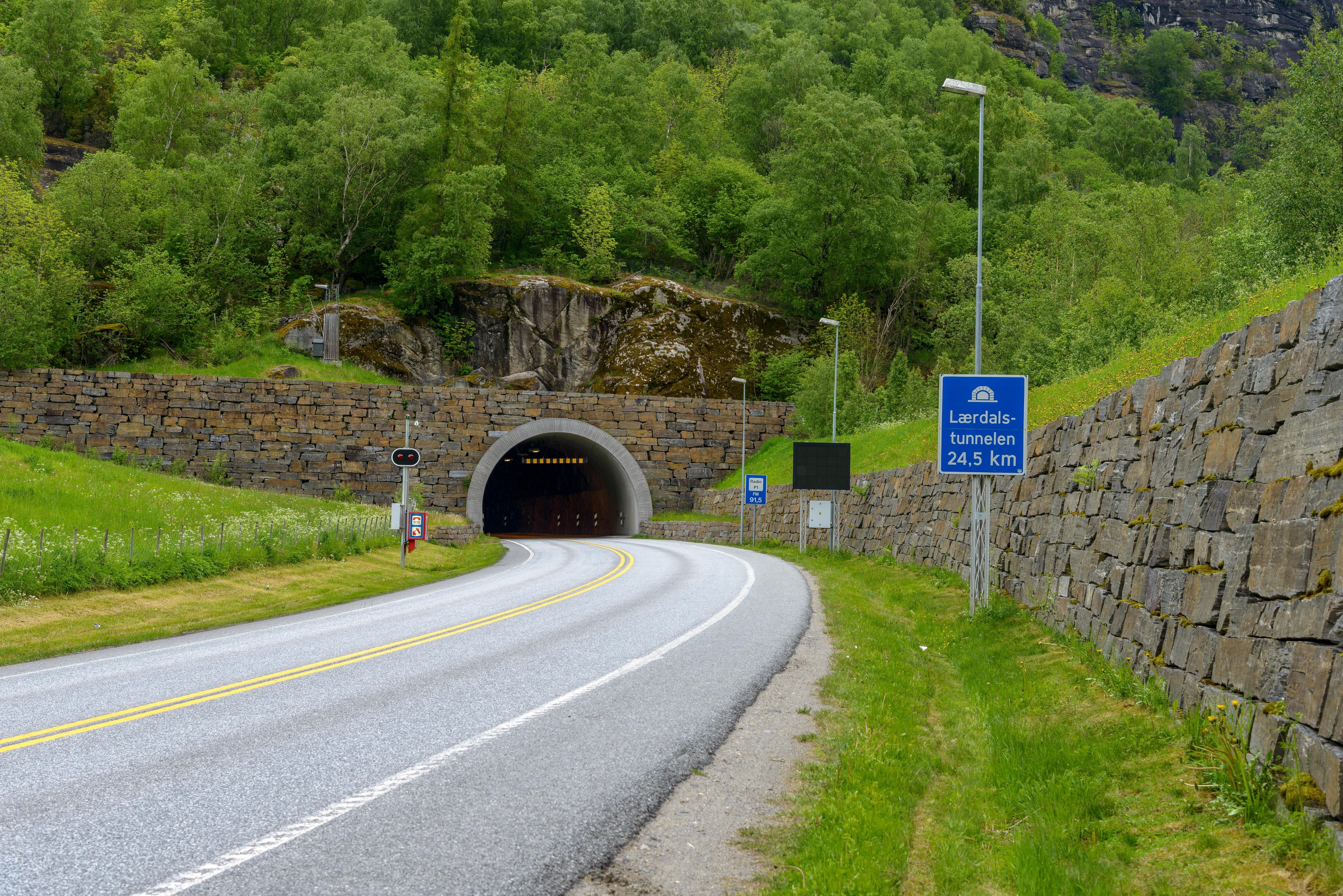 Take a round trip through the tunnel