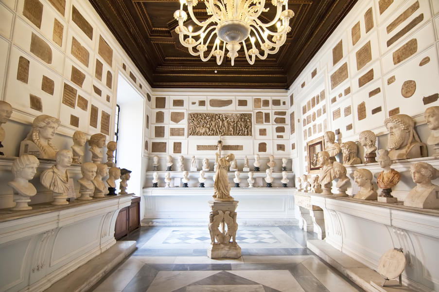 See the wide collection of ancient sculptures
