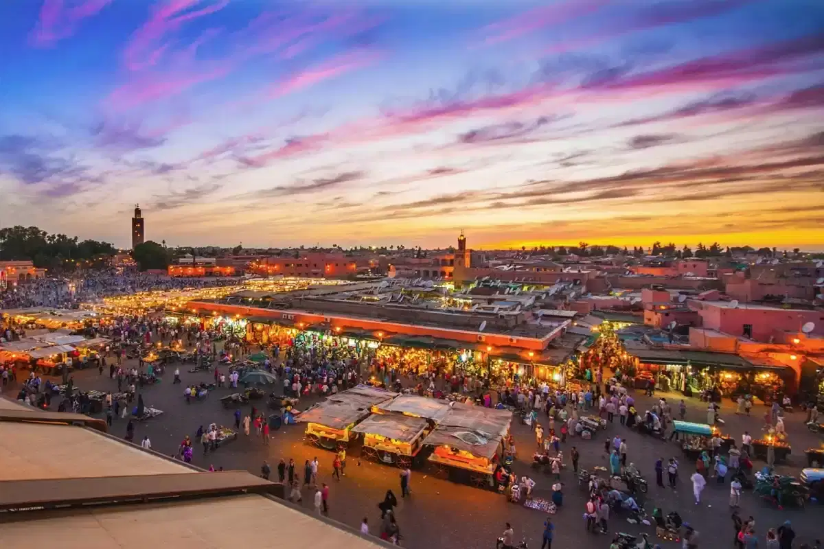 Jemaa el-Fnaa, <em>Marrakech</em>