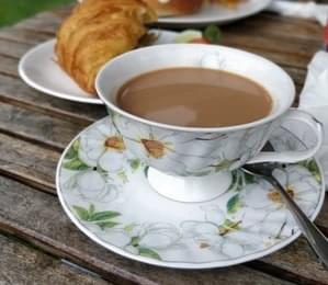 Settle down for a lakeside picnic with hot chai