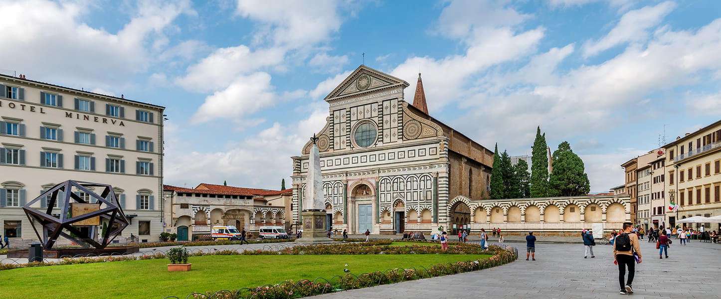 Step into a world of awe-inspiring beauty at Basilica di Santa Maria Novella