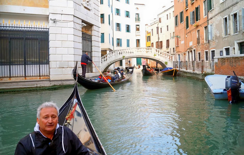 Gondola Ride With Serenade In The Grand Canal and Minor Canals Image