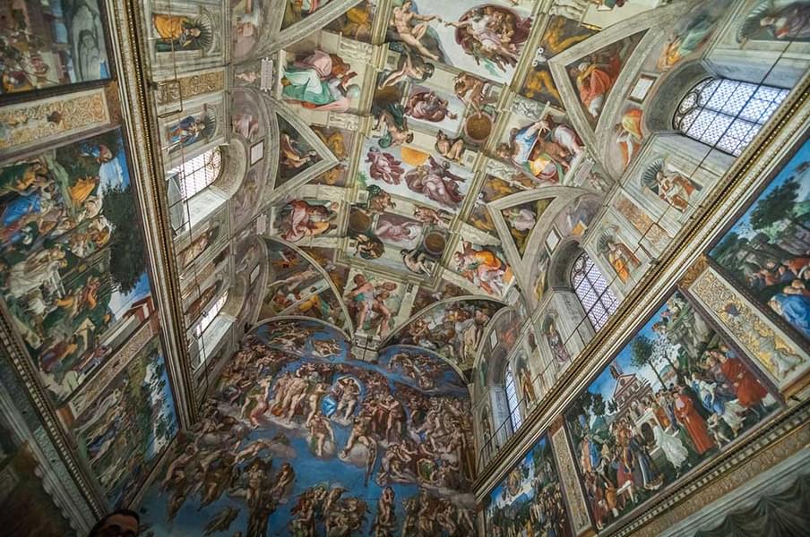The Restoration of The Sistine Chapel Ceiling