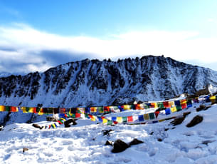 Take in the beautiful views of the Himalayan range from the khardungla Pass