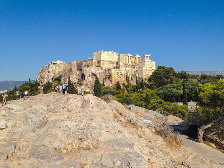 Head to Areopagus Hill