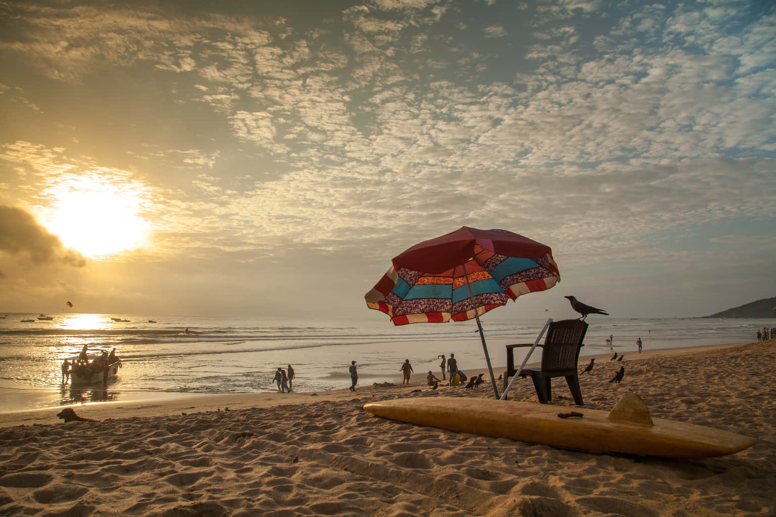 Calangute Beach, <em>North Goa</em>