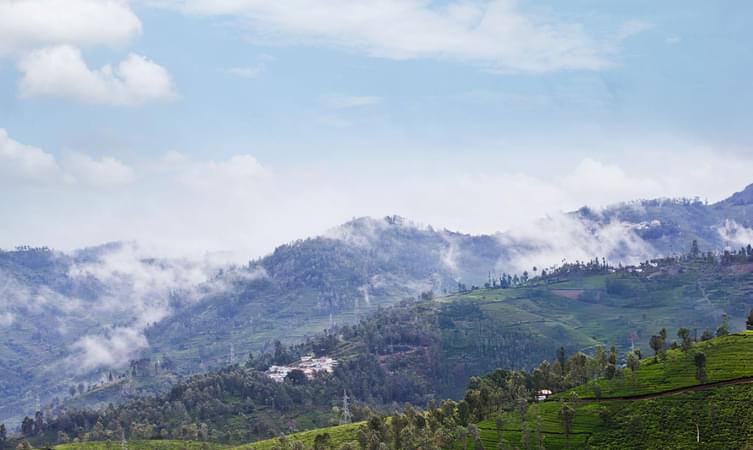 Beautiful view of Ooty