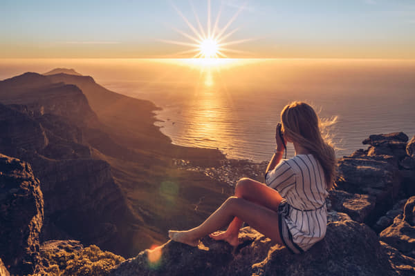 Bask in gorgeous 360-degree views from Table Mountain