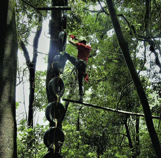 High Rope Adventure Activities in Coorg Image