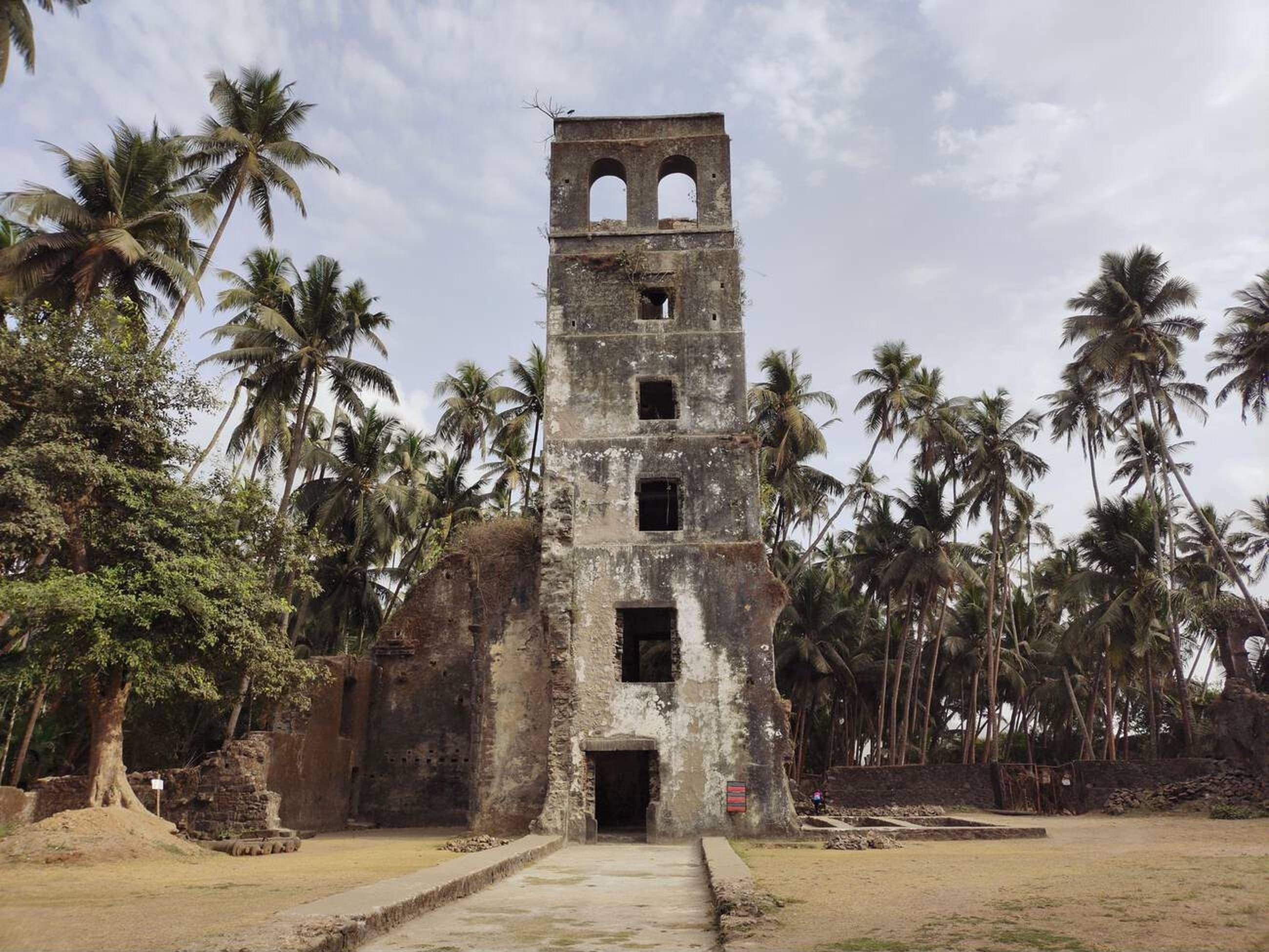 Climb the bastion for sea views
