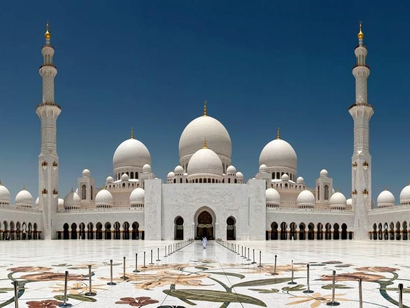 Abu Dhabi Mosque and Ferrari World Tour From Dubai
