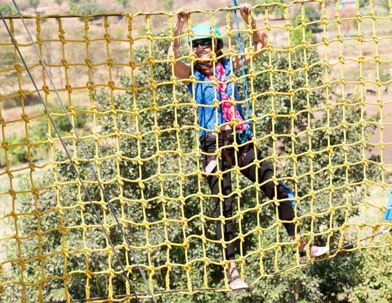 Rope course activity