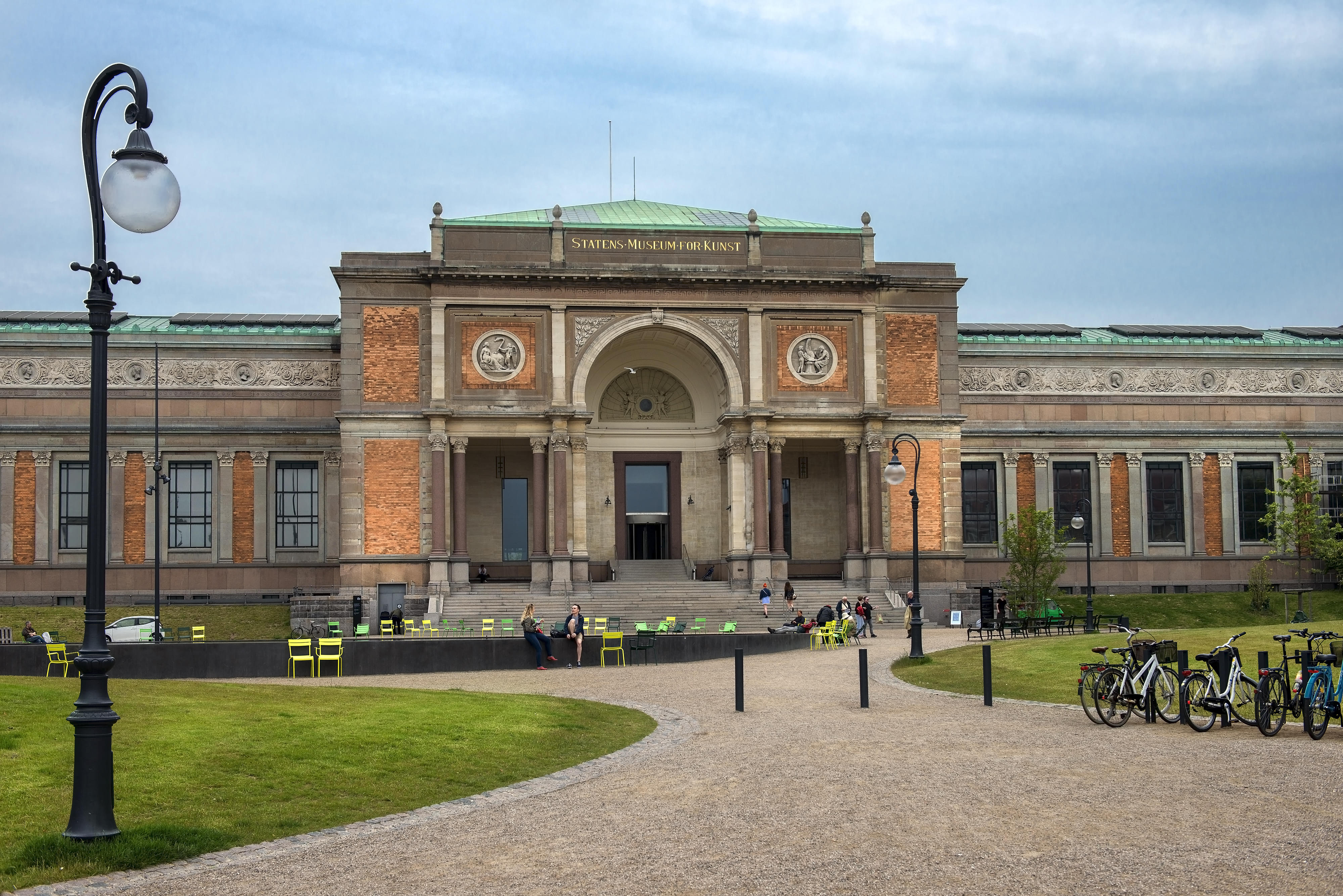 Visit the famous National Gallery of Denmark in Copenhagen