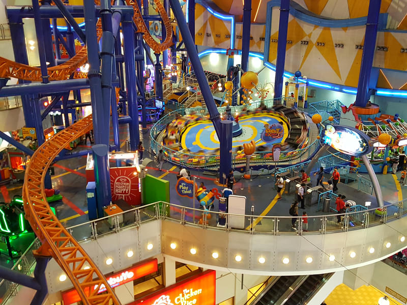 Stroll through the largest indoor amusement park in Kuala Lumpur