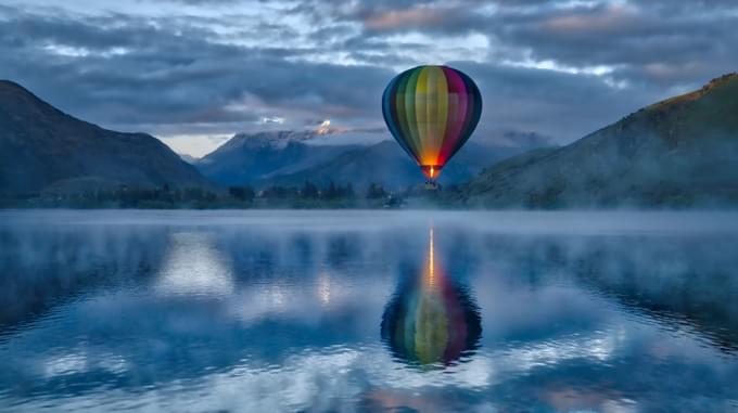 Hot Air Balloon in Queenstown