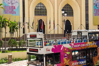 Take the Hop on Hop Off tour and explore Kuala Lumpur in an exciting way