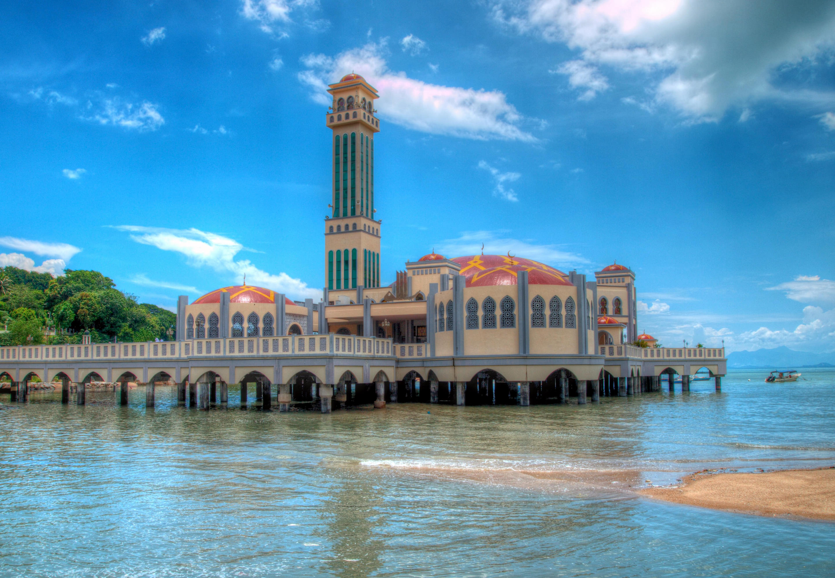 Penang Floating Mosque Overview
