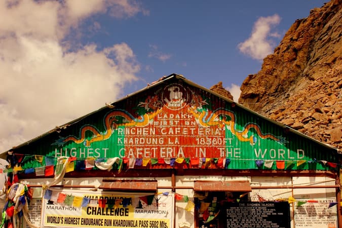 Khardungla Cafe Ladakh