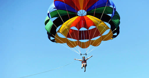 Parasailing In Pondicherry Image