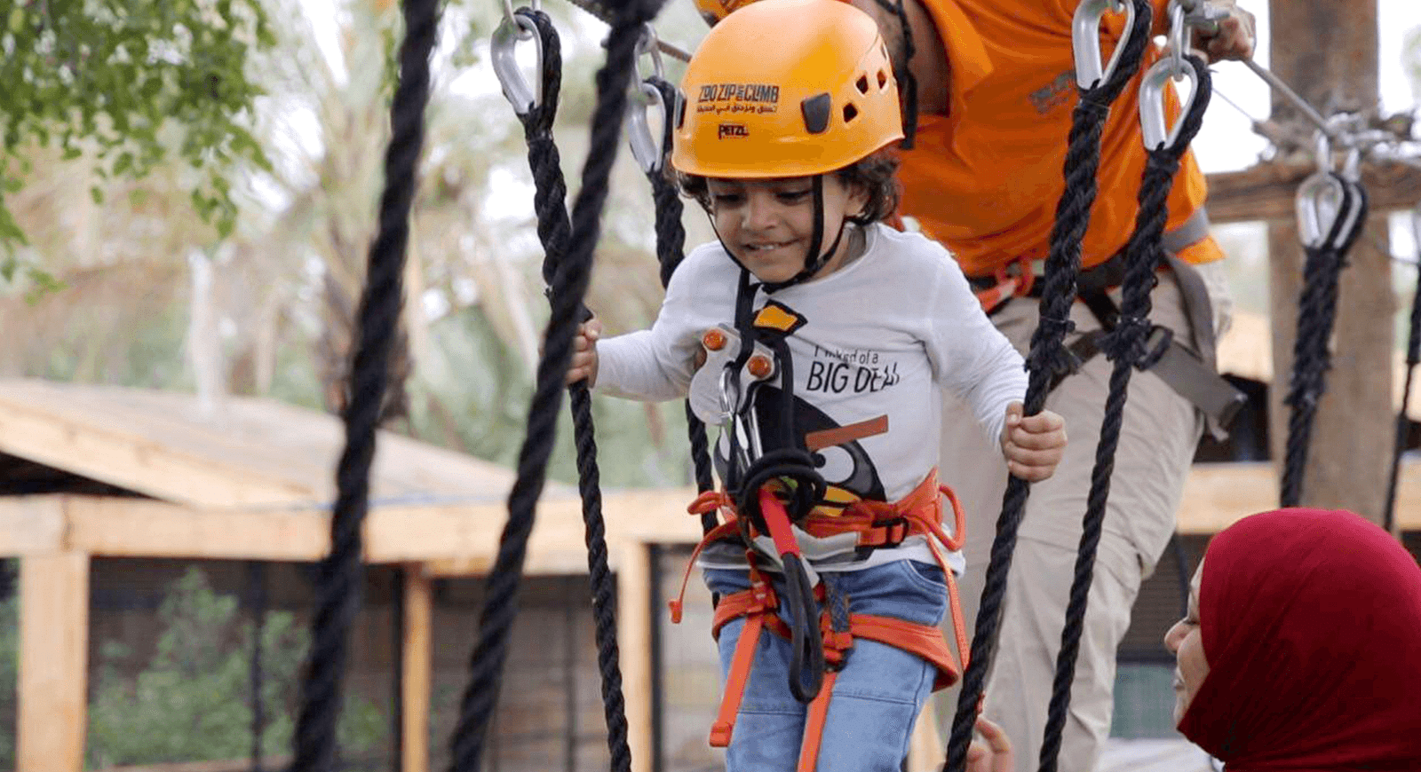 Experience the Thrill at Zoo Zip & Climb