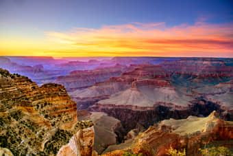 Take a tour to South Rim Grand Canyon from Las Vegas