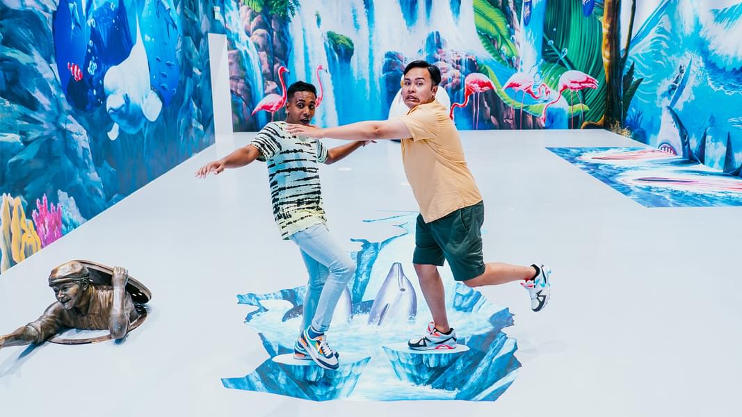 Use your imagination to make creative poses