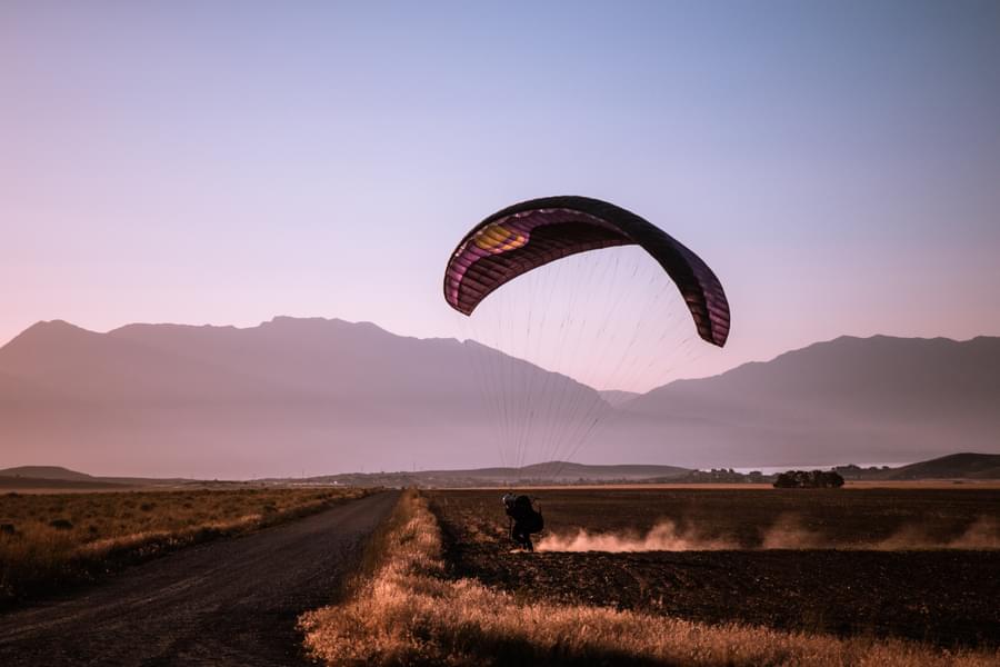 Go on a paragliding adventure