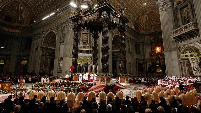 Midnight Mass at St. Peter's Basilica 
