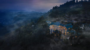 Devonshire Greens Leisure Hotel nestled in the lush greenery