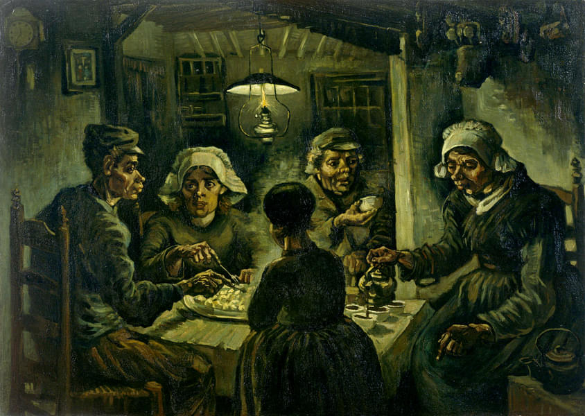 Potato Eaters Paintings at Van Gogh Museum