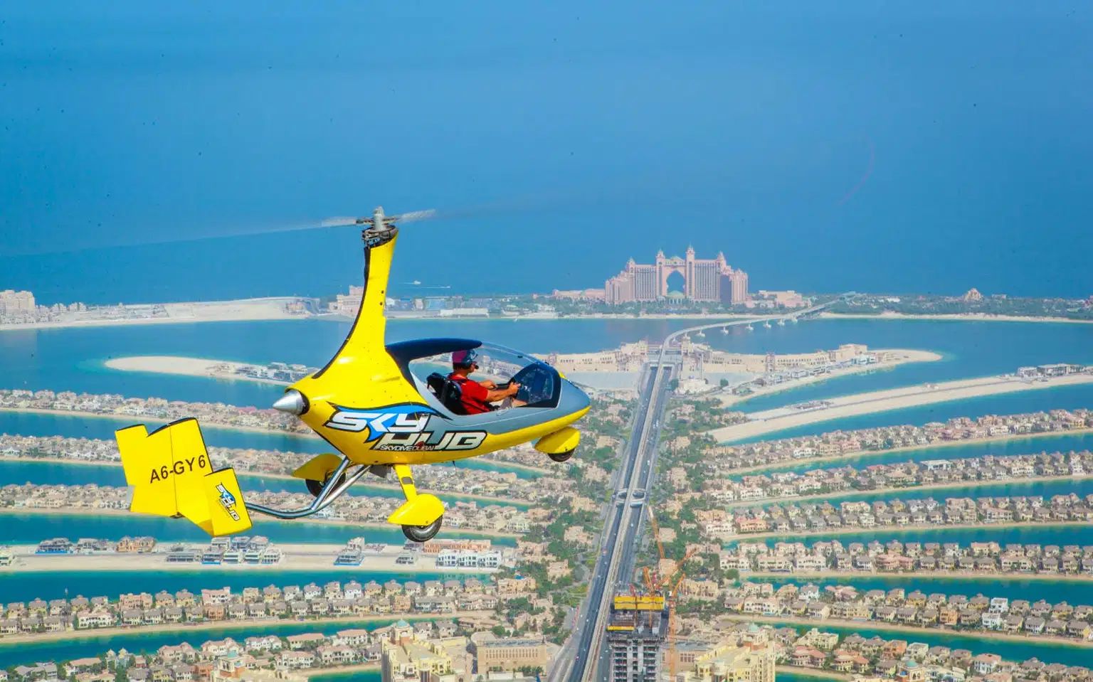 Gyrocopter Scenic Flight in Dubai