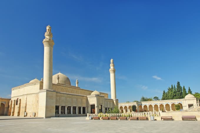 Panoramic view of Juma Mosque
