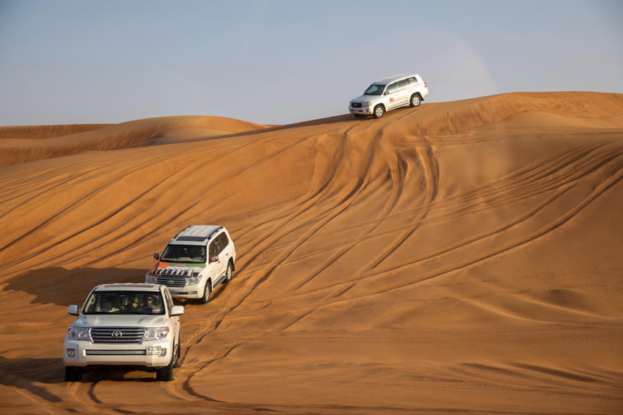 Our 4x4 vehicles with professional drivers will make you feel safe and you can enjoy to the fullest.