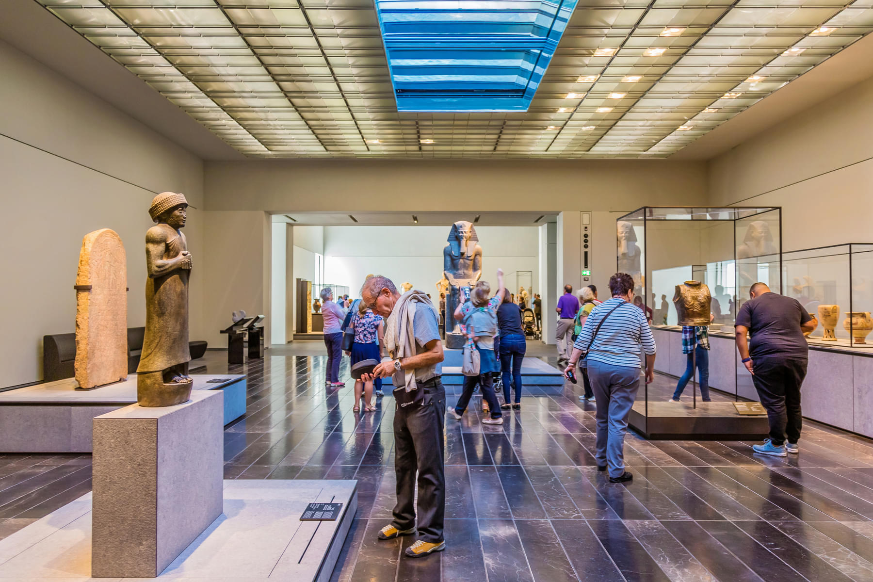 Explore 12 galleries and marvel at the largest collection of ancient artwork