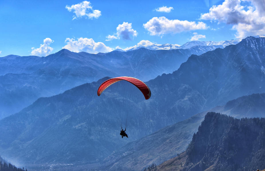 Adventurous New Year Celebration With Paragliding In Bir Image