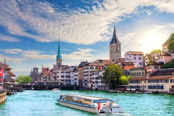 Explore Zurich on a 3 day 2 night Switzerland package