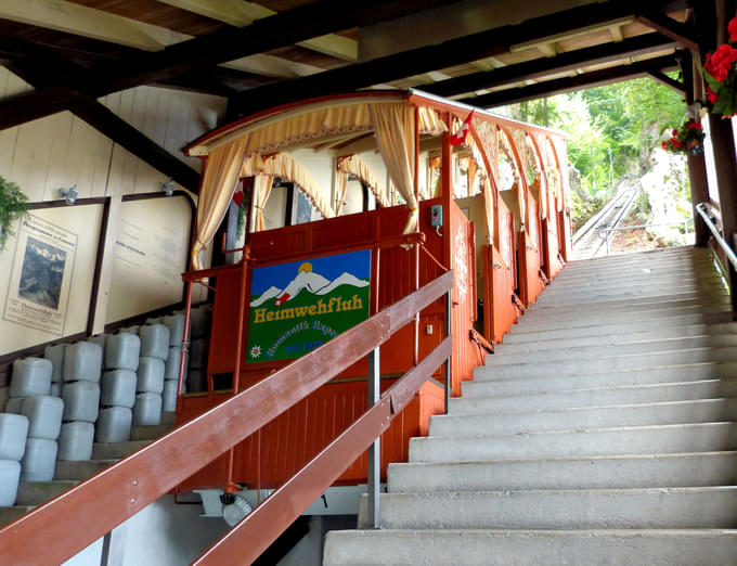 cogwheel train journey