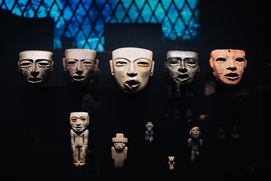 Marvel at the amazing collections of masks