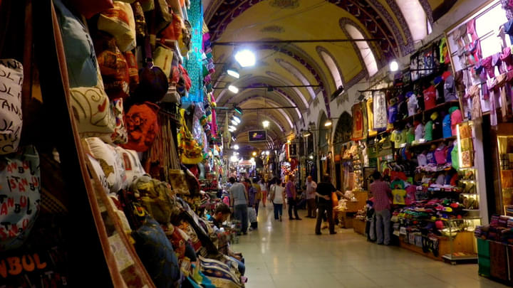 Grand Bazaar Near Basilica Cistern