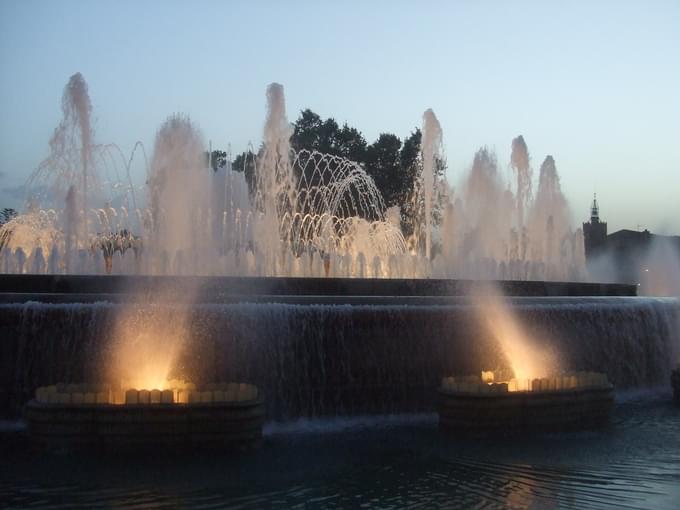 Fountain Montjuïc