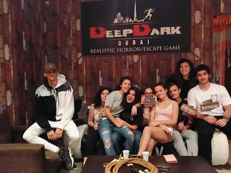 Deep Dark Dubai is the perfect place to have a scary experience with friends