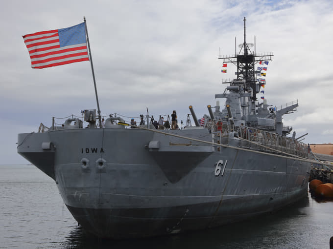 Explore USS IOWA Museum and learn about naval history
