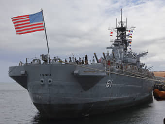Explore USS IOWA Museum and learn about naval history