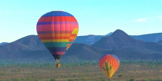 Hot Air Balloon Monument Valley