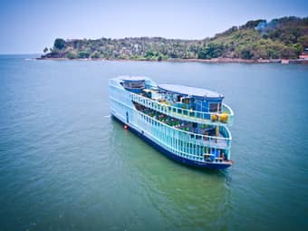 Enjoy going on a memorable sail on the glittering waters on Dinner Cruise in Panjim, Goa