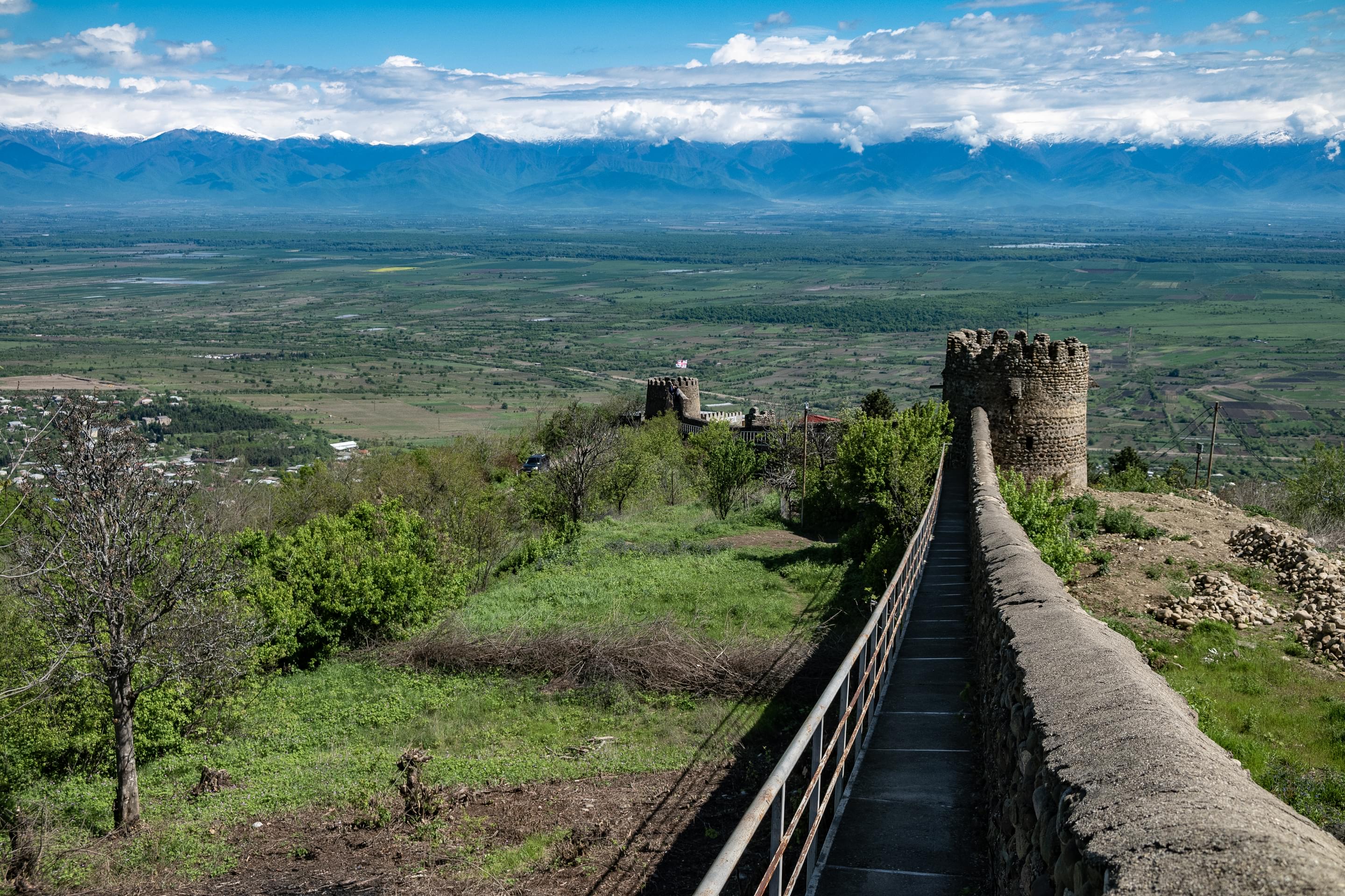 Sighnaghi Wall, Signagi Overview