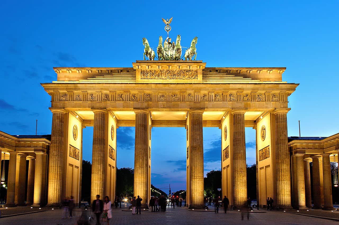 The Brandenburg Gate, <em>Berlin</em>