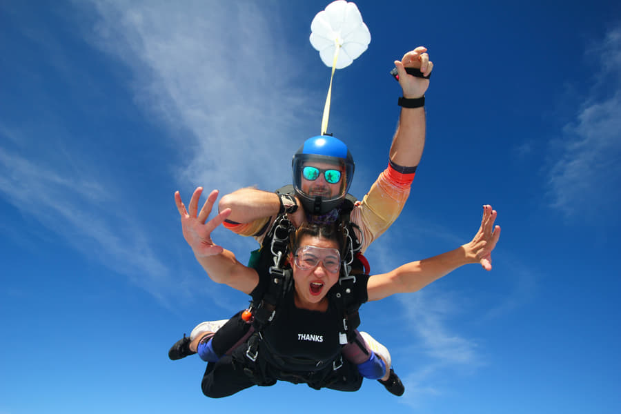Skydiving in Thailand Image