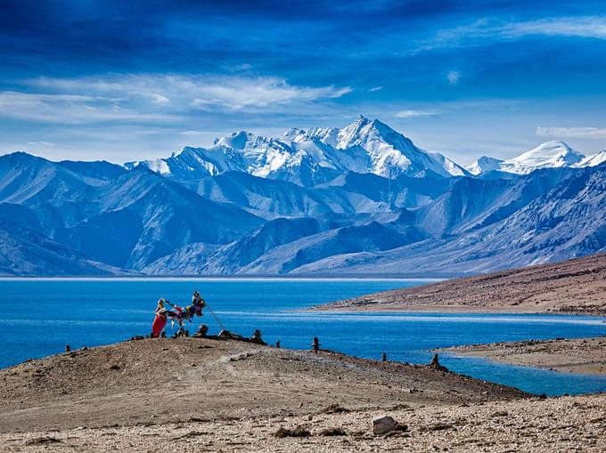 Soak in the beauty of the stunning Tso Moriri