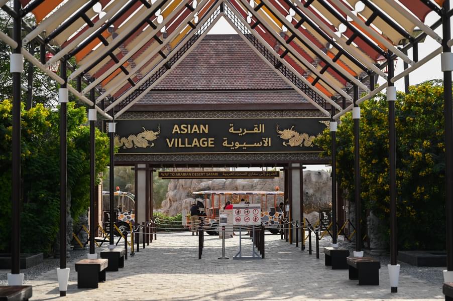Image of Asian Village at Dubai Safari Park
